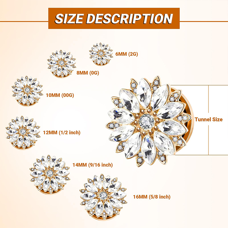 Zatyczki i tunele do uszu z cy – Body Jewelry Gauges recenzja i cena