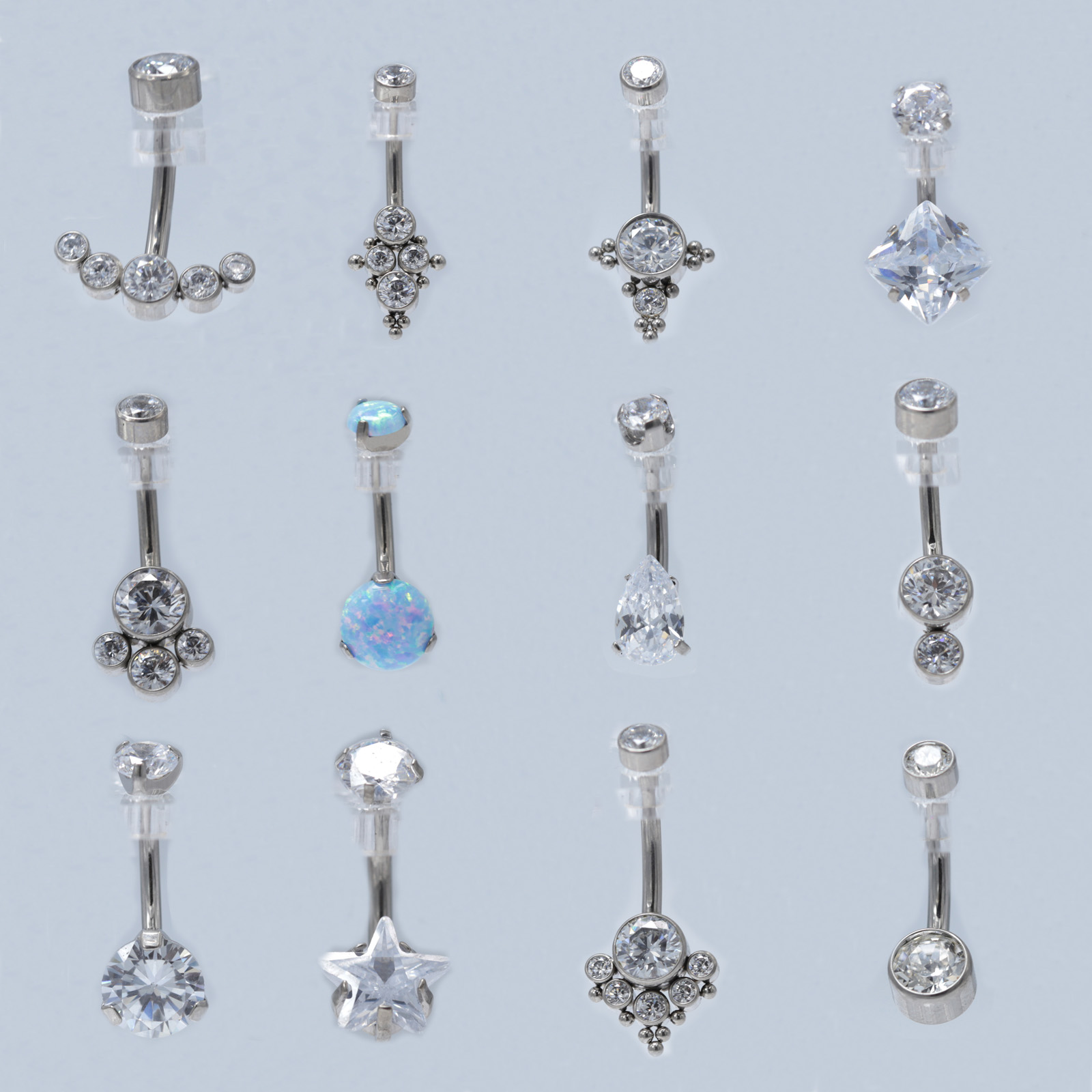 14G tytanowy pierścień do pępk – Body Jewelry Implants recenzja i cena