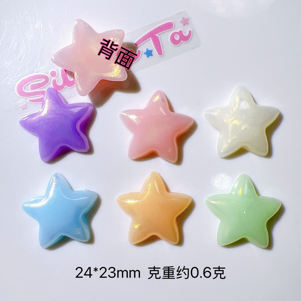 10 szt. Mini Kawaii Urocze Gwi – Star Flat Back recenzja i cena