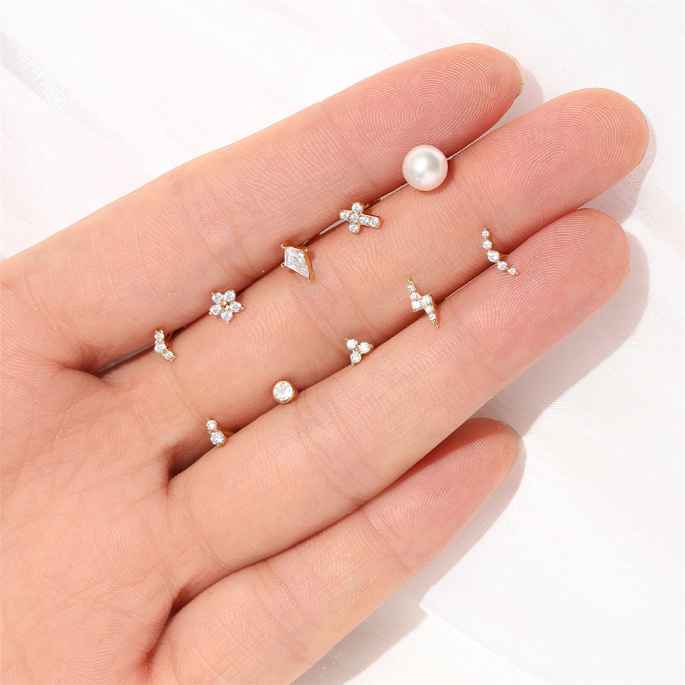 AIDE Real 14K Solid Gold Color – Body Jewelry Real Gold recenzja i cena