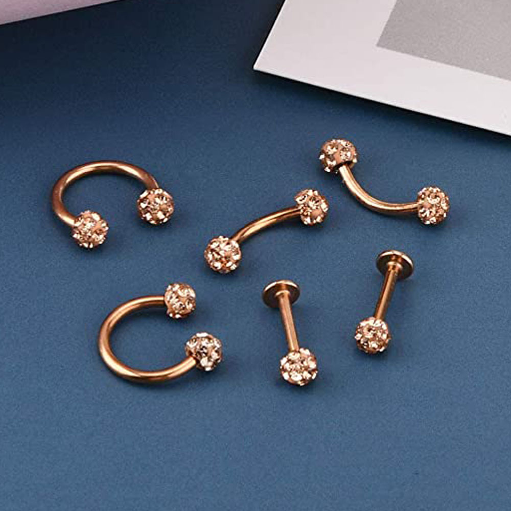 16G do przodu Helix Conch Rook – Body Jewelry Vertical Labret recenzja i cena