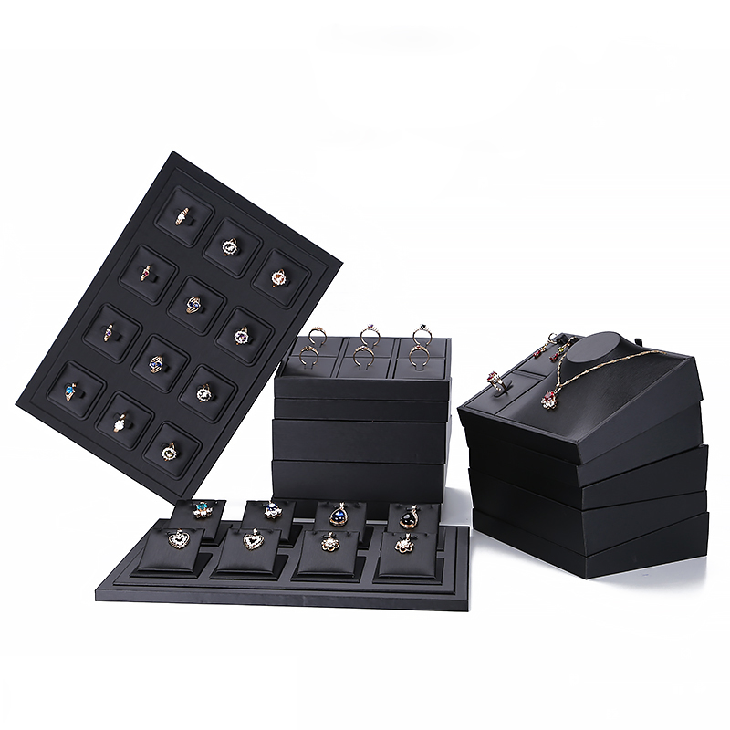 Superior czarny PU skórzany pi – Body Jewelry Display recenzja i cena