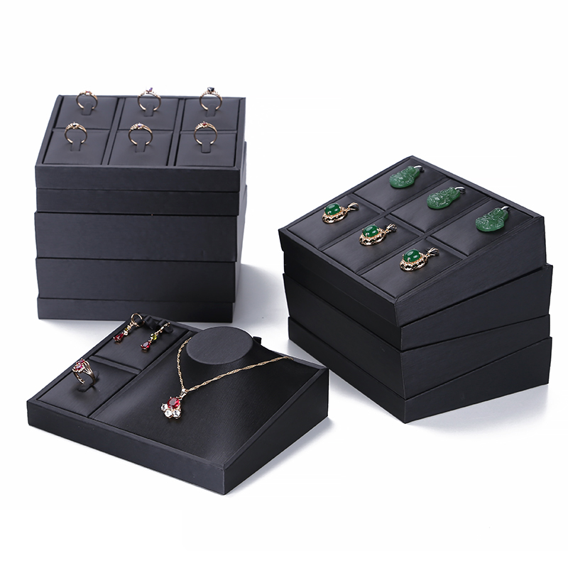 Superior czarny PU skórzany pi – Body Jewelry Display recenzja i cena
