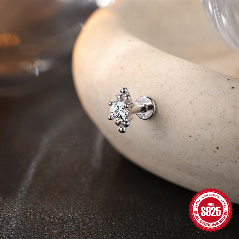 ROXI Moissanite Srebro Próby 9 – Star Flat Back recenzja i cena