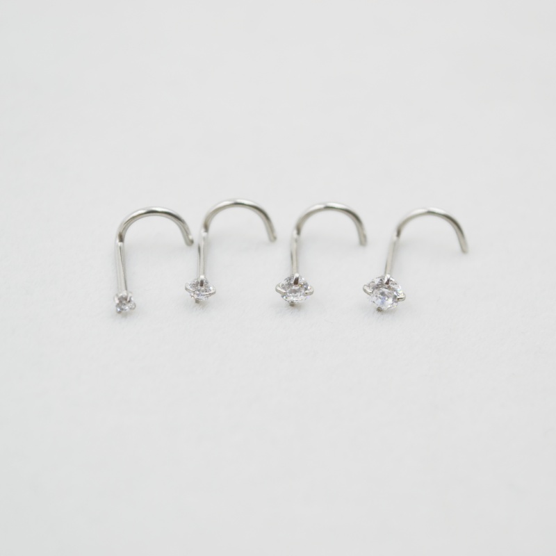 Hurtownie 50 sztuk/partia 20G  – Nostril Screw Pin recenzja i cena