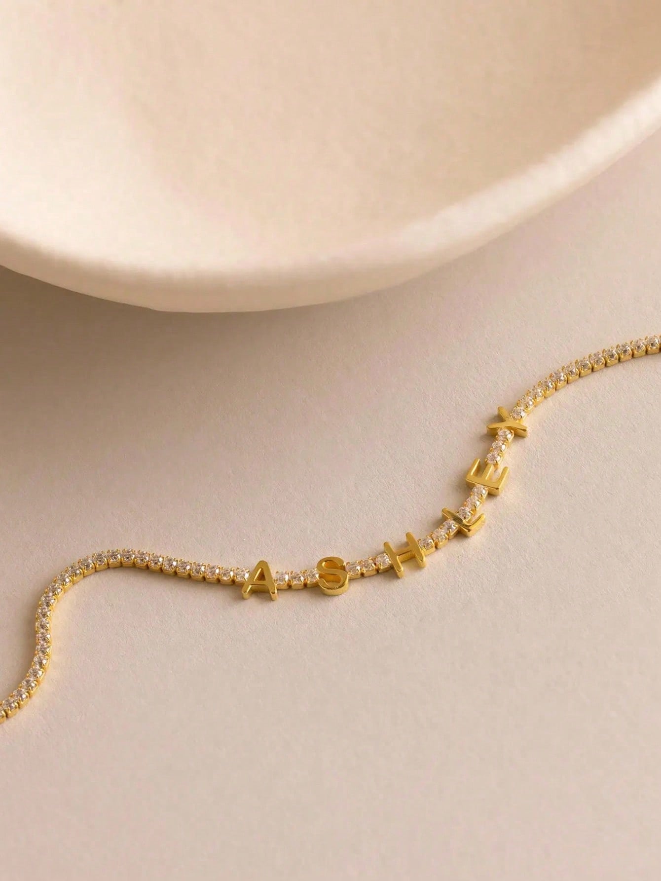 Naszyjnik tenisowy z imieniem  – Body Jewelry Unique recenzja i cena