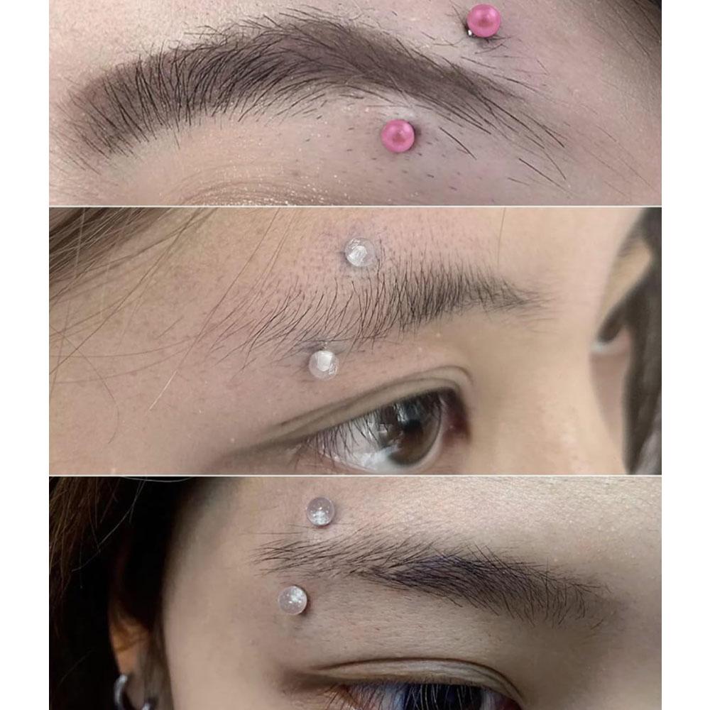 Zestaw 1/18 szt. 16G 6/8/10mm  – Body Jewelry Vertical Labret recenzja i cena