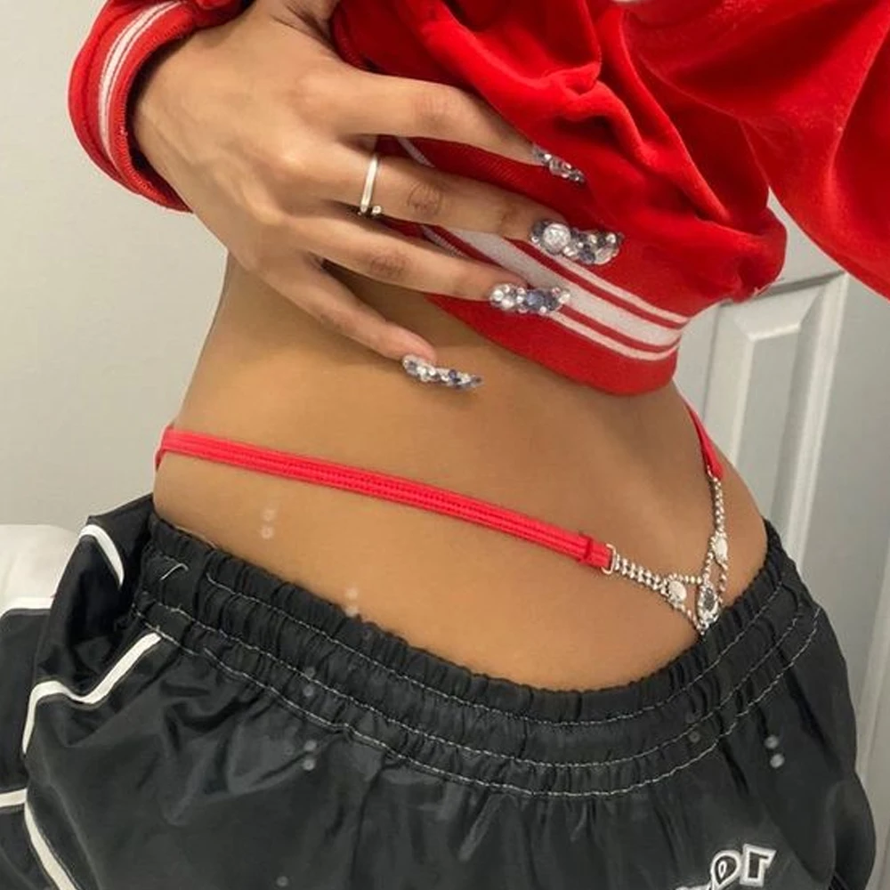 Seksowne okrągłe stringi ze st – Body Jewelry For Women recenzja i cena