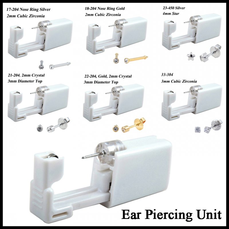 24 sztuk/pudło bez bólu zestaw – Body Jewelry Tunnels recenzja i cena