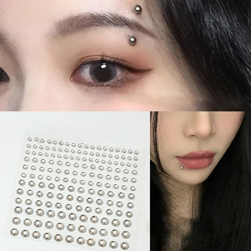 Naklejka diamentowa imitująca  – Body Jewelry Eyebrow recenzja i cena