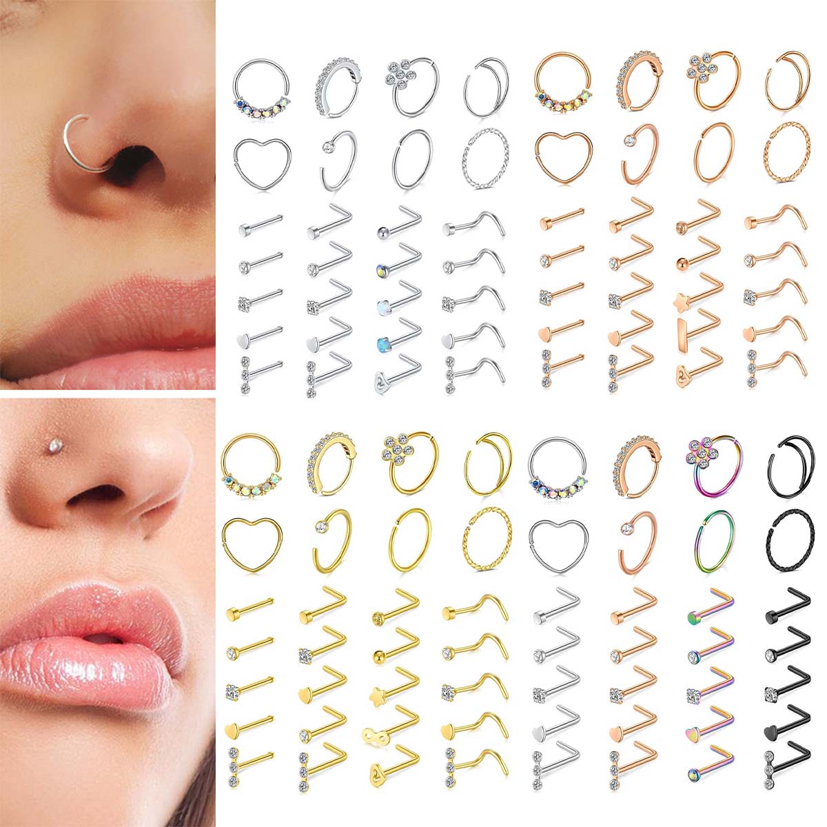 28 sztuk/zestaw 20g kolczyki w – Body Jewelry Changing Kit recenzja i cena