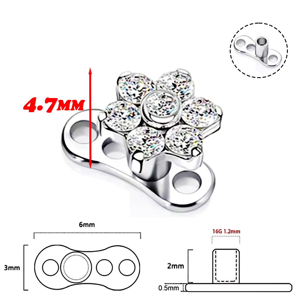 F136 Tytanowy Stop Wysokiej Ja – Body Jewelry Implants recenzja i cena