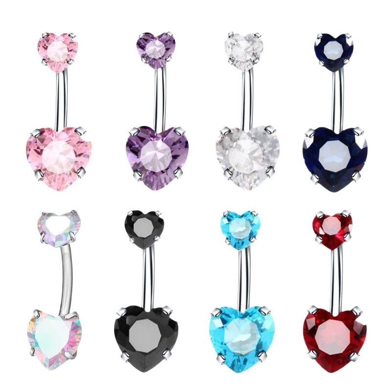 Błyszczące kolczyki do pępka w – Body Jewelry Tunnels recenzja i cena