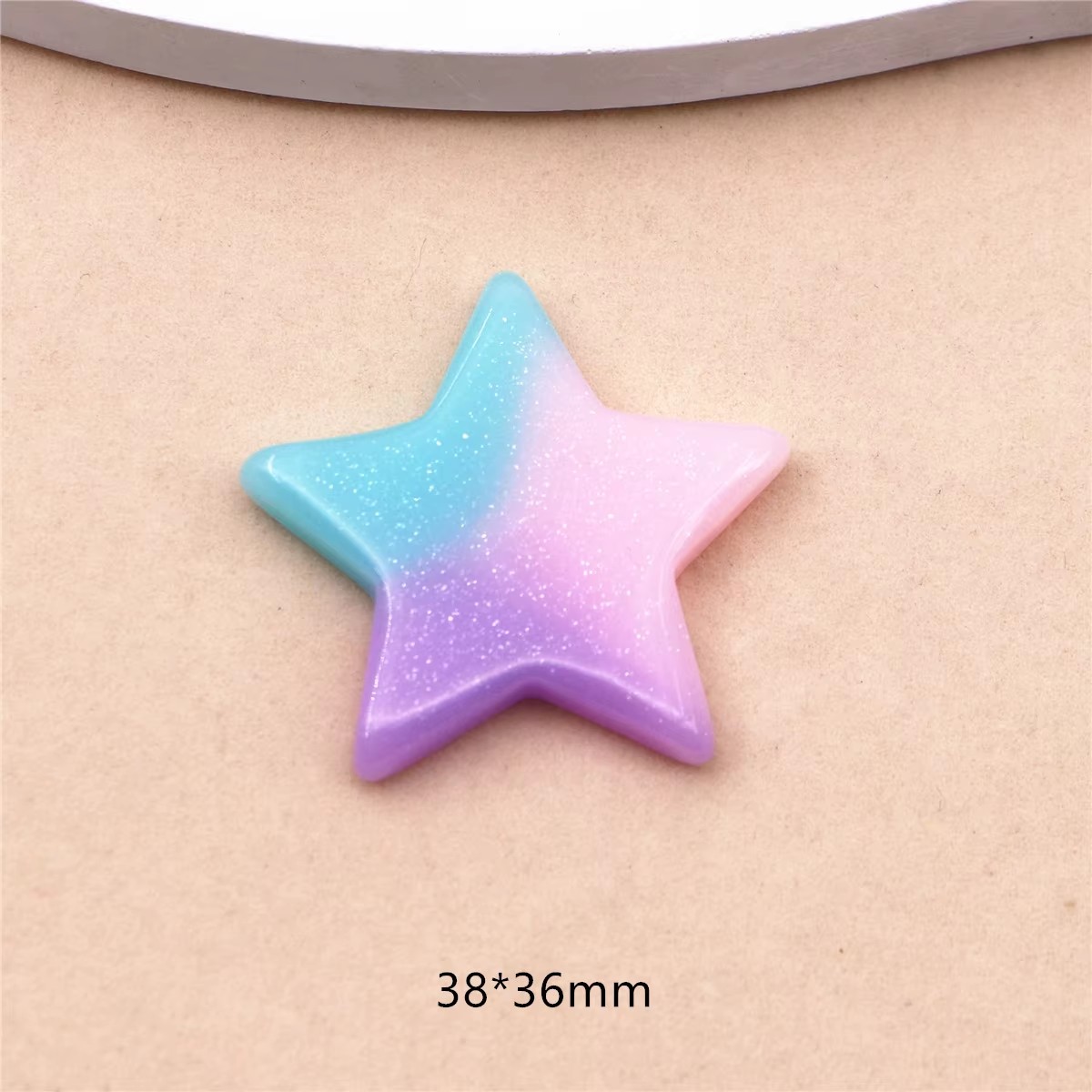 10 szt. Urocze żywiczne brokat – Star Flat Back recenzja i cena