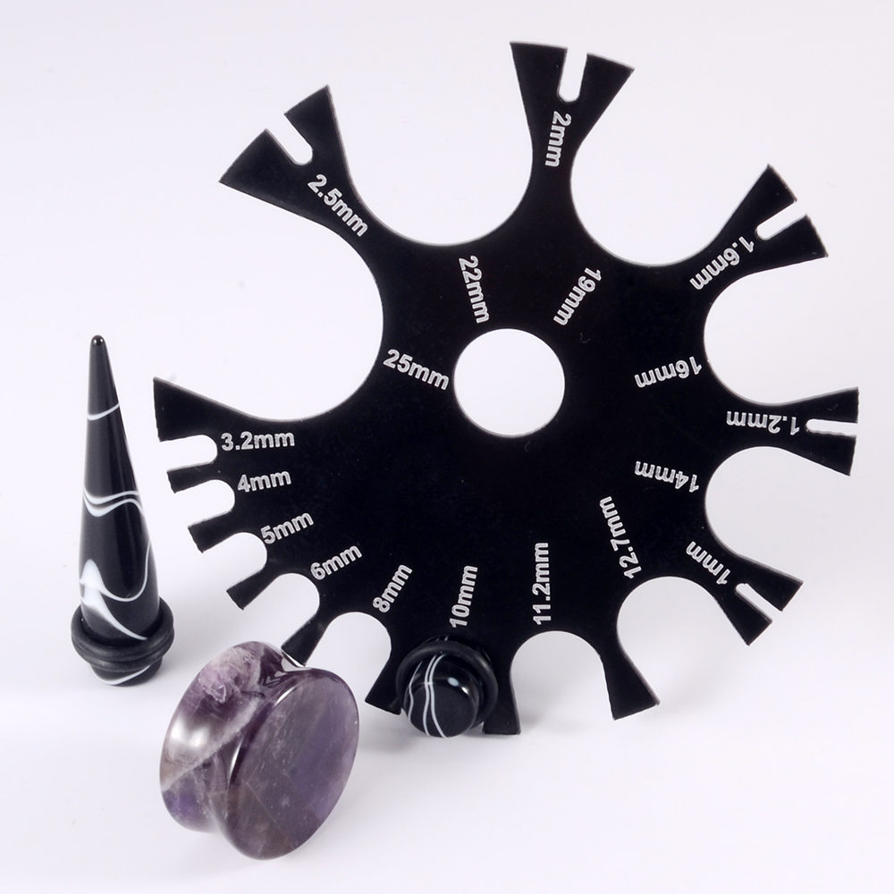 1/5 szt. Stal i akryl, narzędz – Body Jewelry Gauge Sizes recenzja i cena