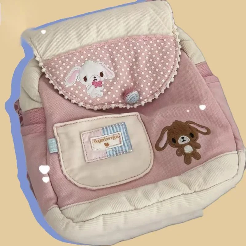 Y2K Bow Rabbit Backpack Canvas – Body Jewelry Back recenzja i cena