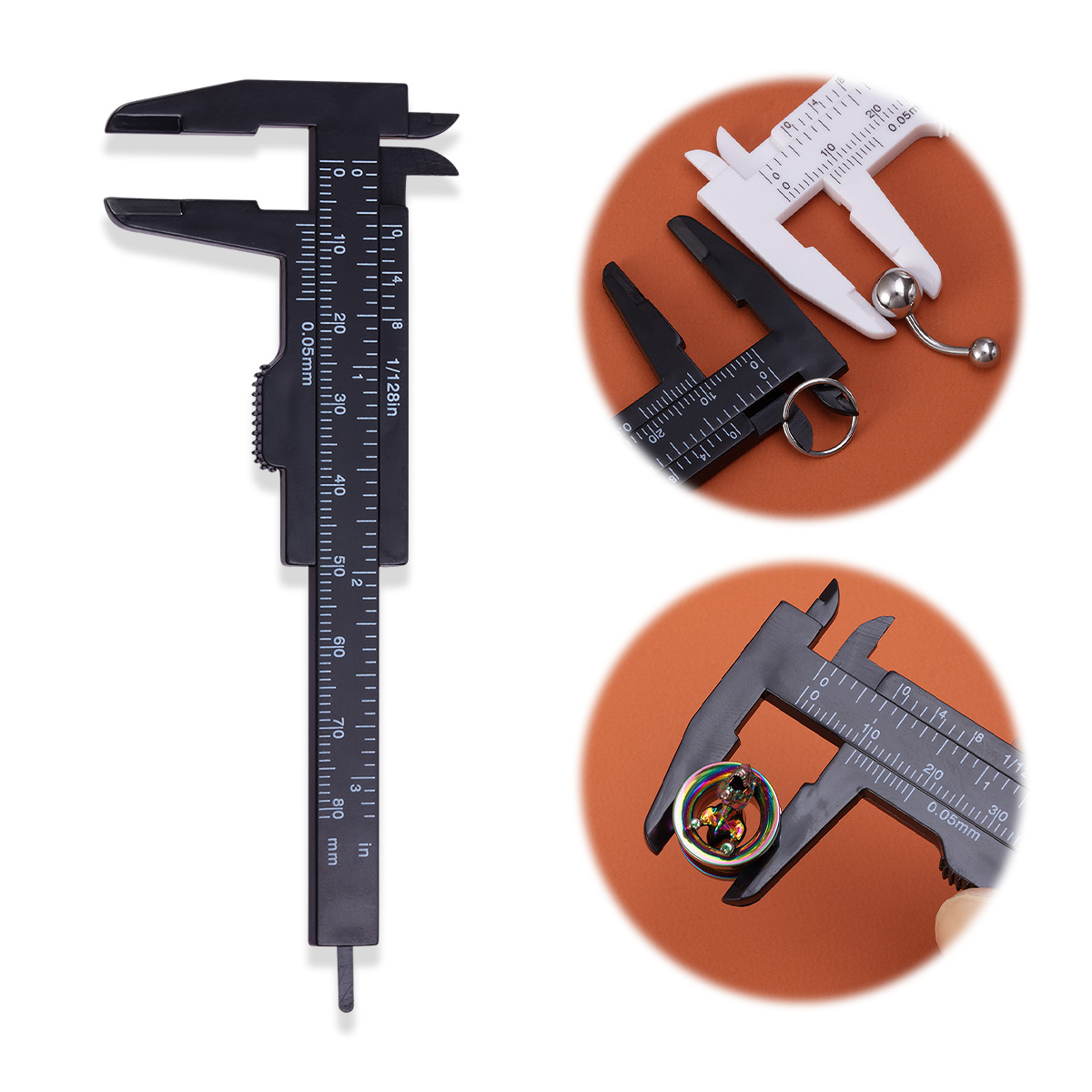 0-80mm przesuwany suwmiarka z  – Body Jewelry Gauges recenzja i cena